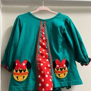 Teal and Red Kids One Piece with Character Design